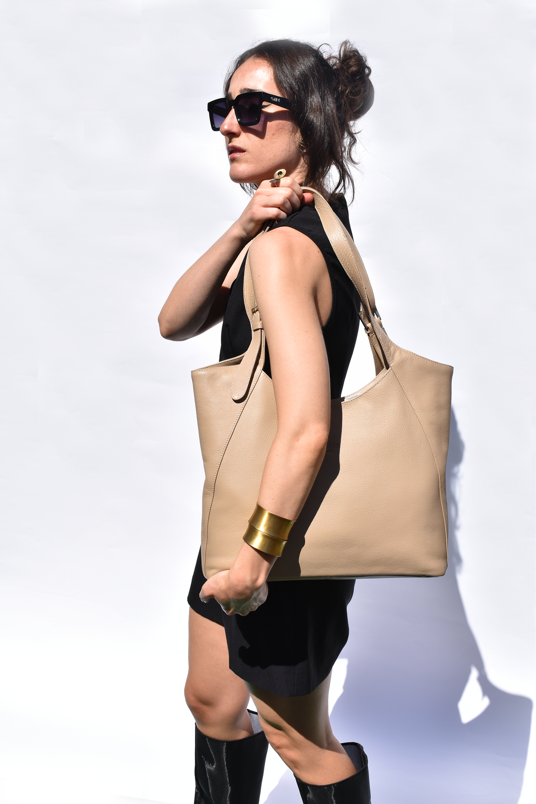 Margaret Tote in Sand