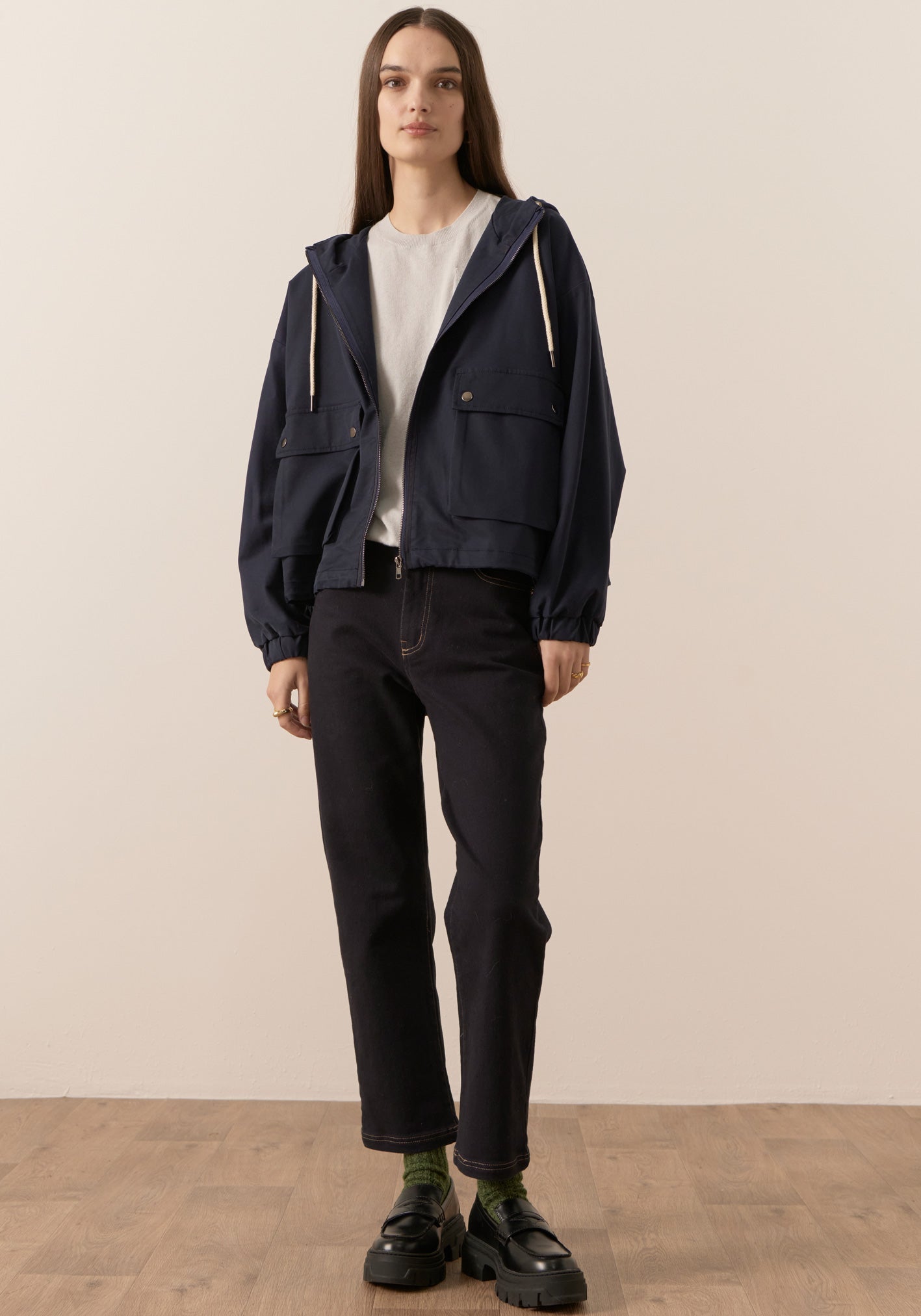 Forster Outdoor Jacket in Ink