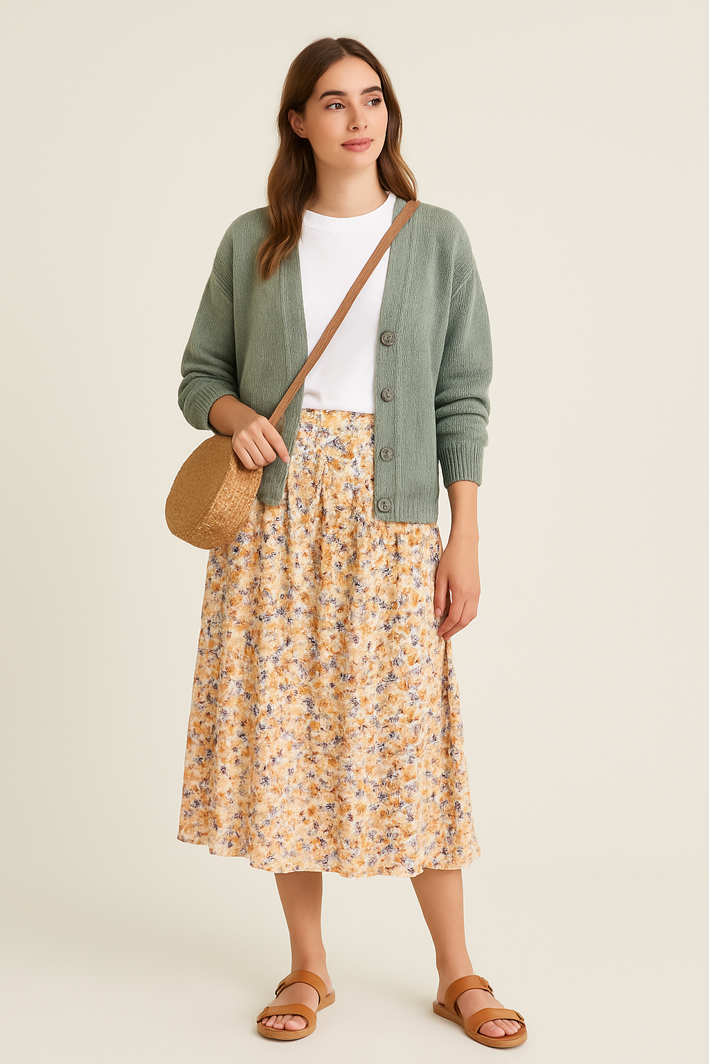 Stella Floral Skirt