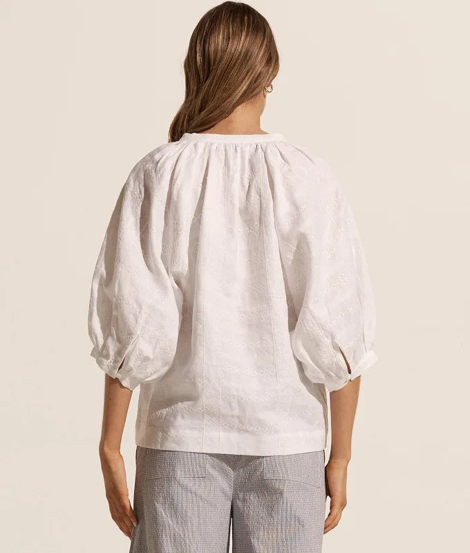 Remark Top in Porcelain