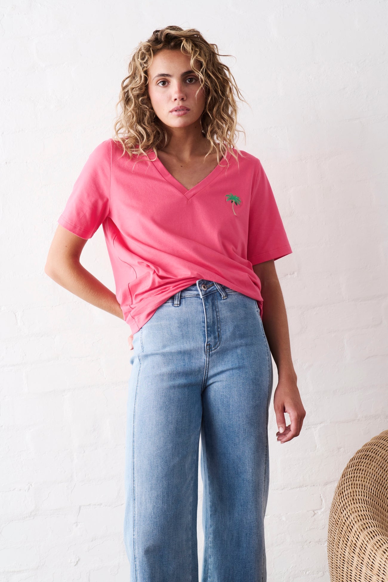 Palazzo Jean - 70’s Denim Blue