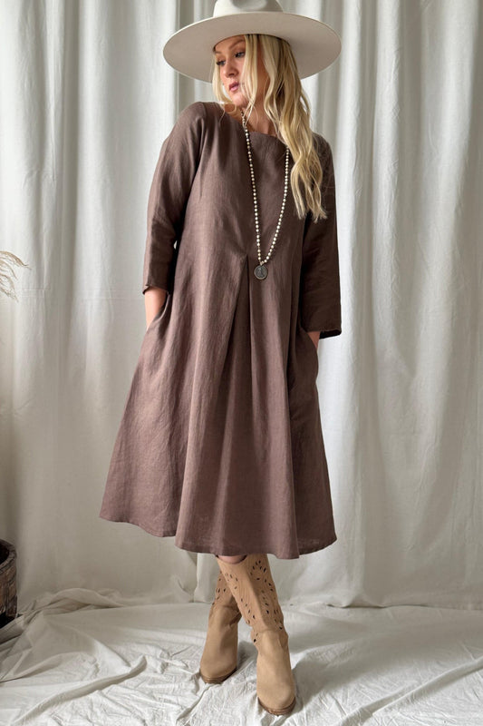 Gisela Linen Dress