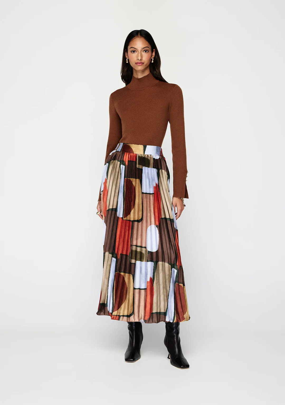 Koa Pleated Skirt