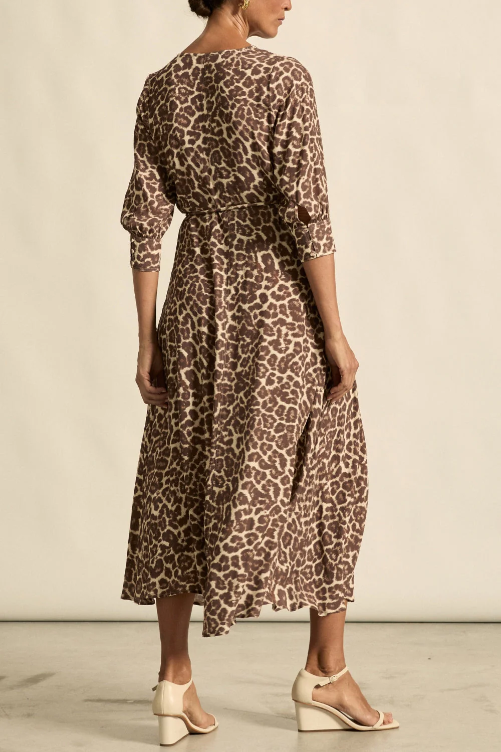 Scene Dress in Ocelot