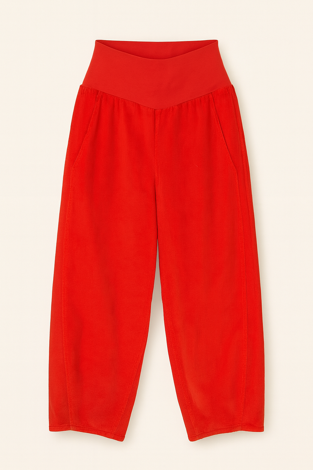 Roma Pant in Red