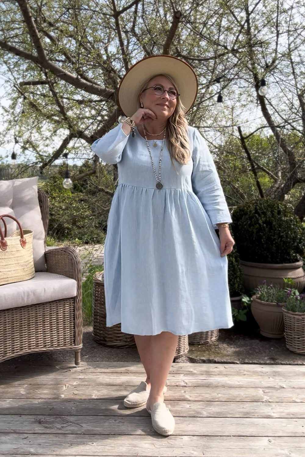 Emma Linen Dress