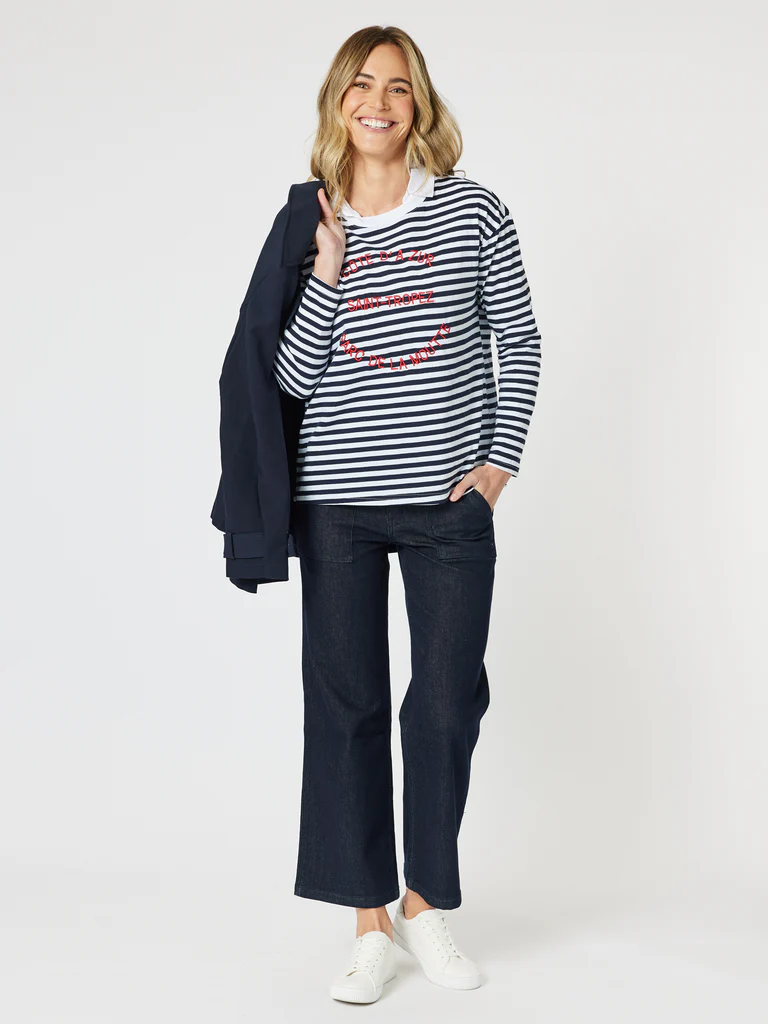 St Tropez Long Sleeve Tee