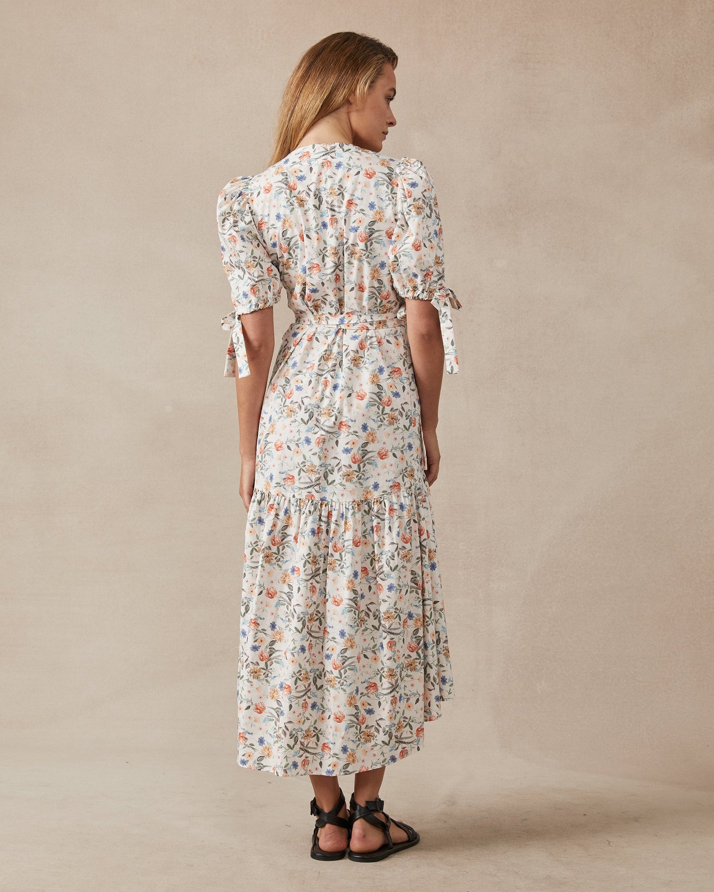 Stevie Wrap Dress in Rhapsody Floral