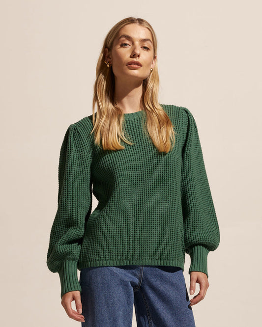 Basis Knit in Moss