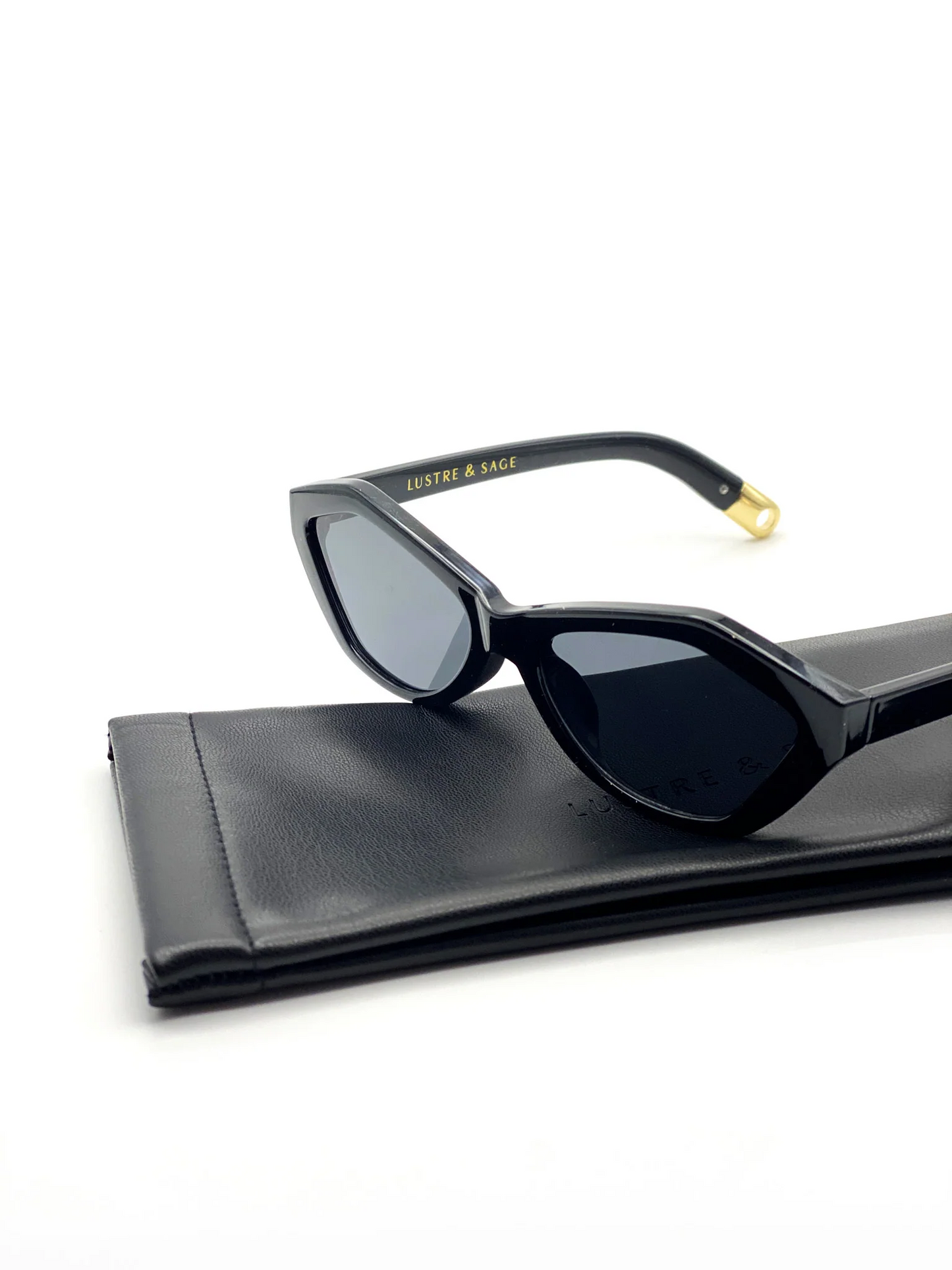 Lustre + Sage Meeka Sunglasses Black