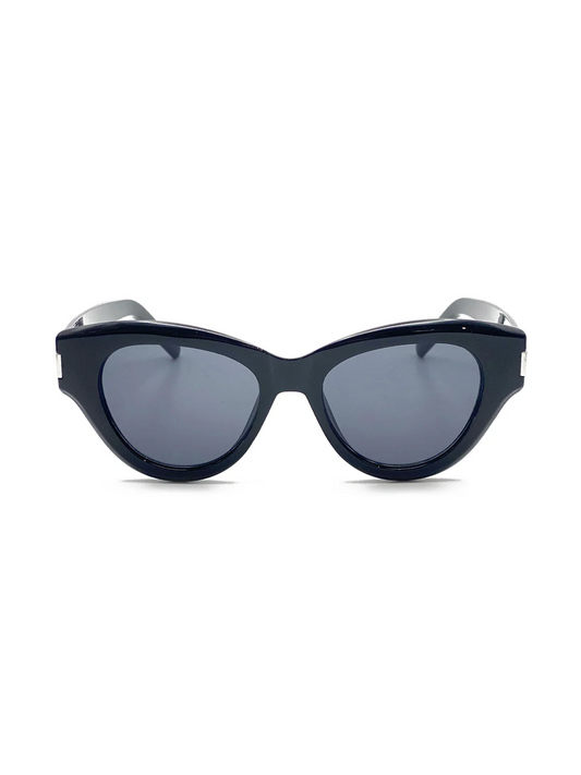 Lustre + Sage Mielli Sunglasses in Black