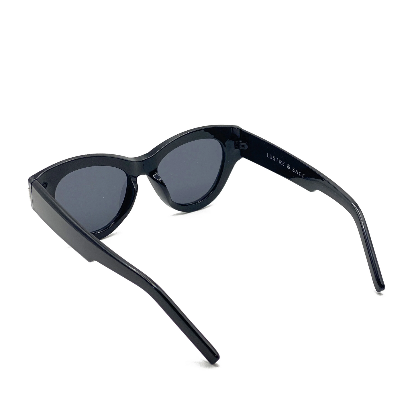 Lustre + Sage Mielli Sunglasses in Black