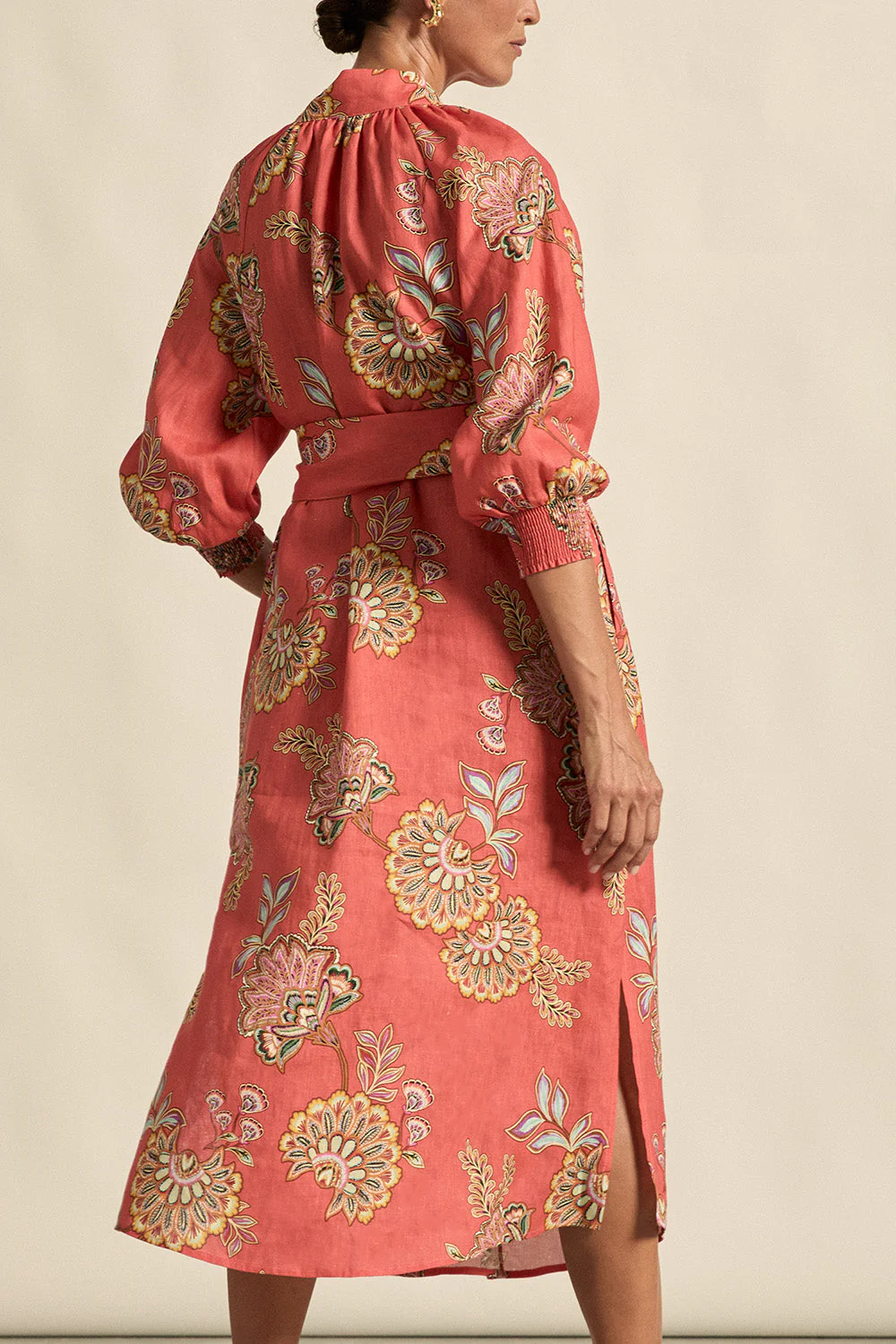 Flourish Dress - Kgari Melon