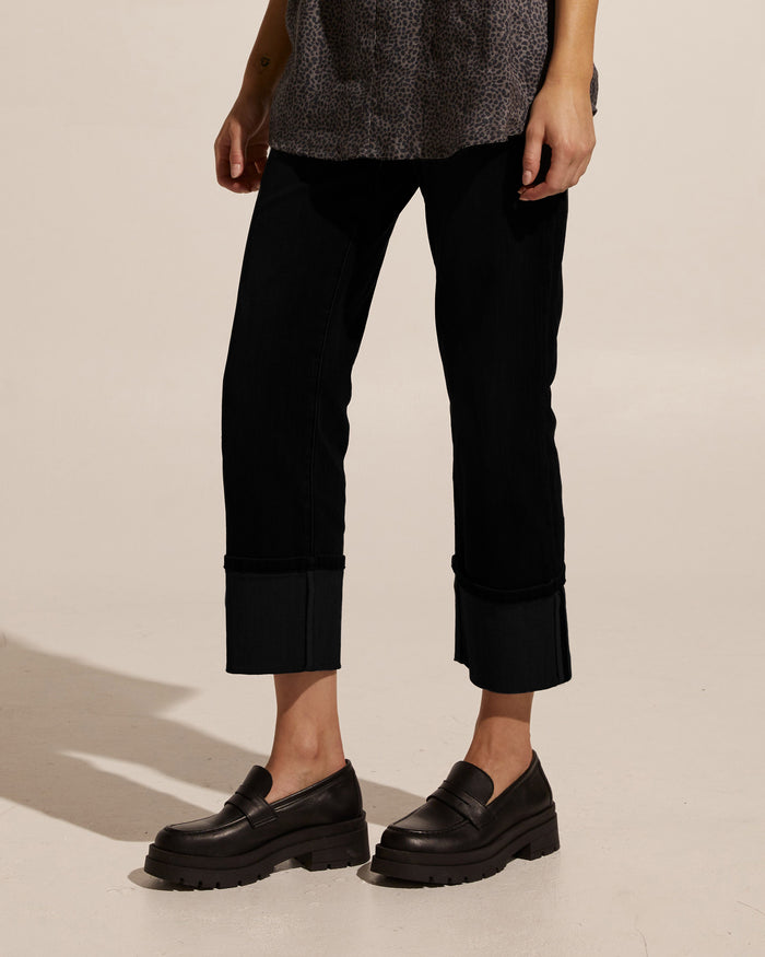 Journey Jean in Black Denim
