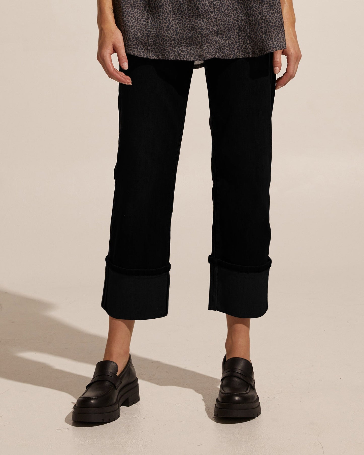 Journey Jean in Black Denim