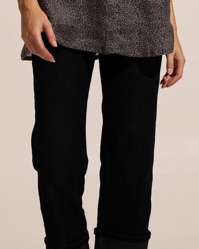 Journey Jean in Black Denim