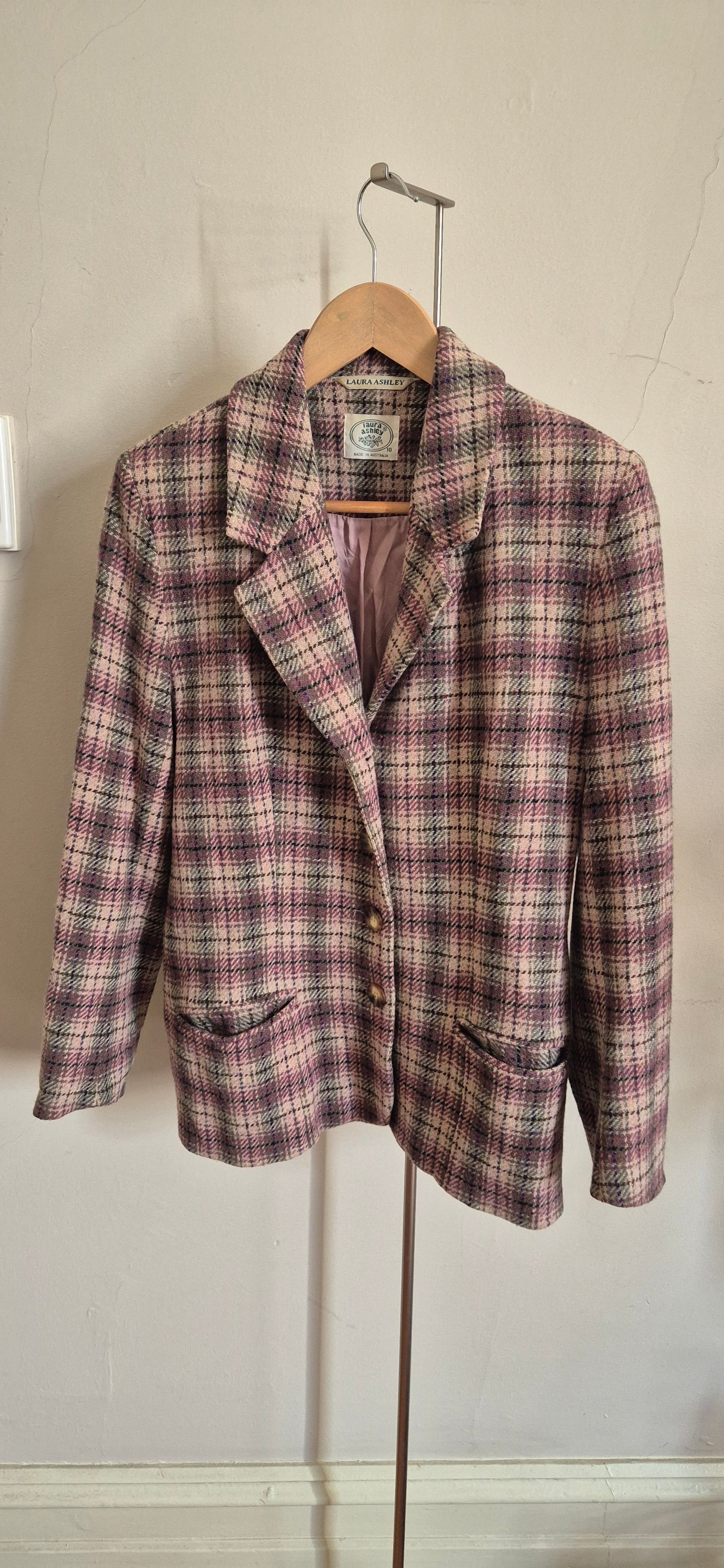 Heritage Check Wool Jacket