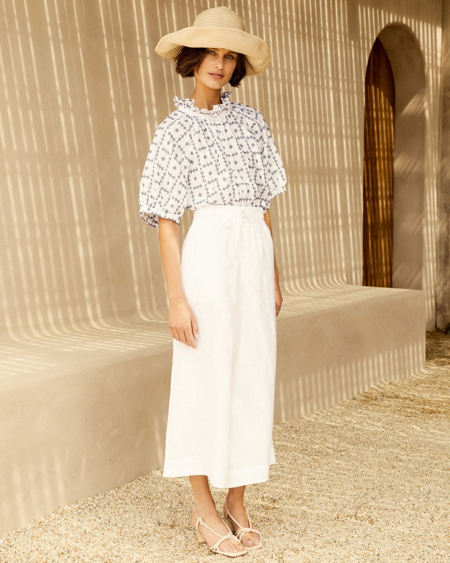 Stead Pant in Porcelain