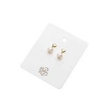Listen to your Heart Pearl Earrings