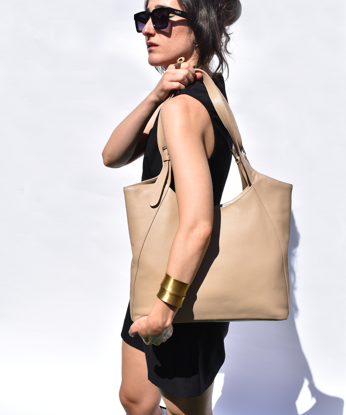 Margaret Tote in Sand