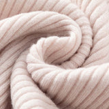 Vespa Merino Ribbed Crew in Chalk