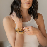 Tigers Eye Lotus Purity Bracelet [Luck]