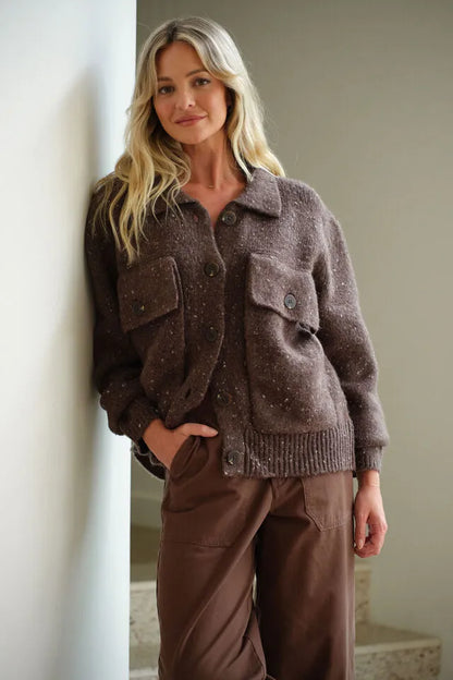 Knit Bomber Cardi