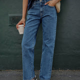 Sydney Straight Leg Jean In Fresh Indigo