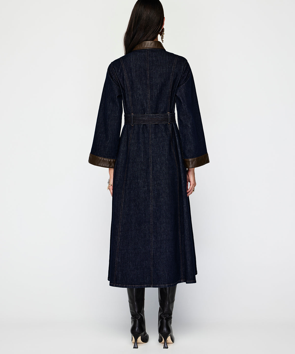 Nia Denim Midi Dress