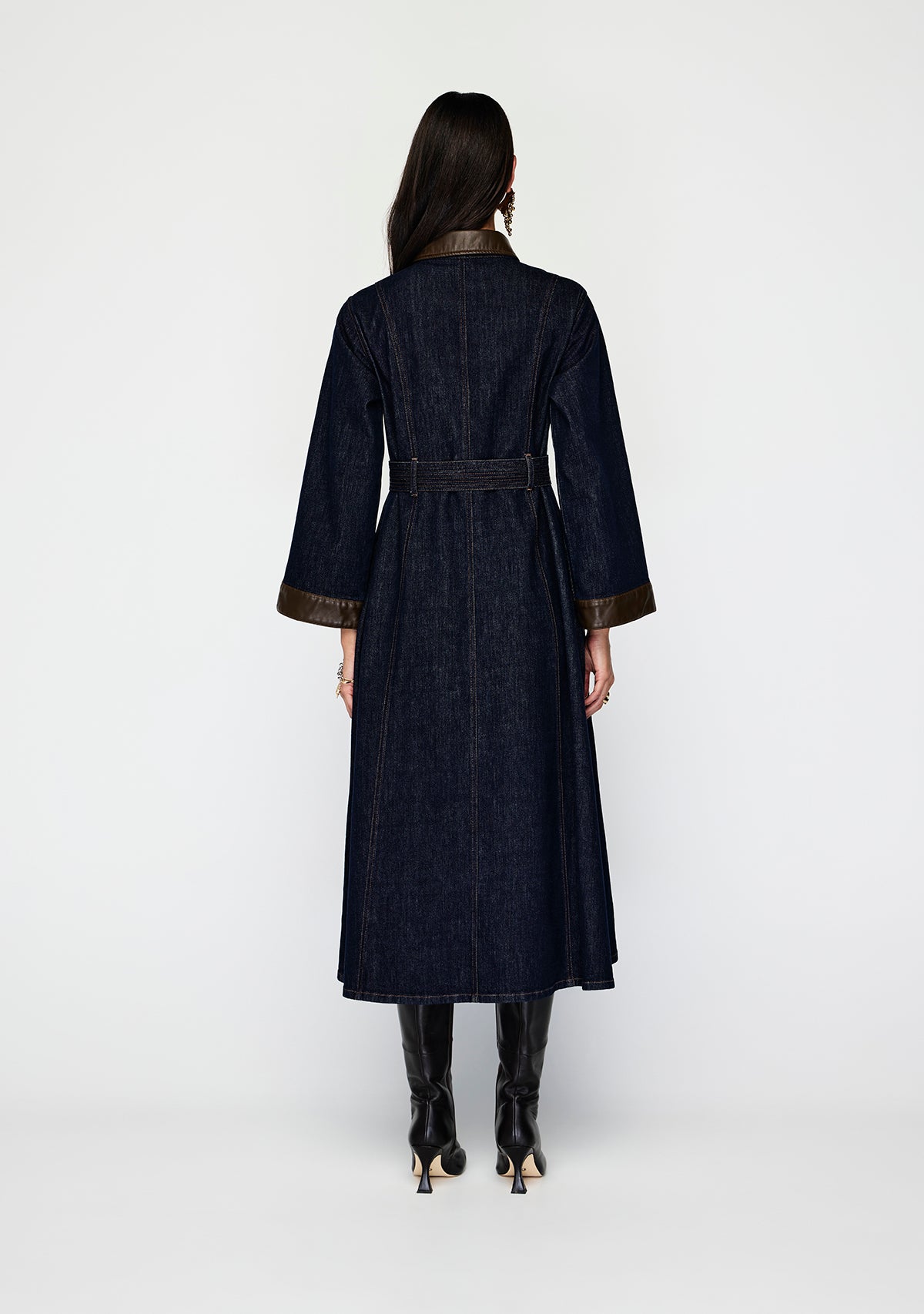 Nia Denim Midi Dress