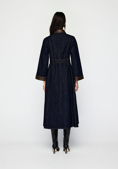Nia Denim Midi Dress