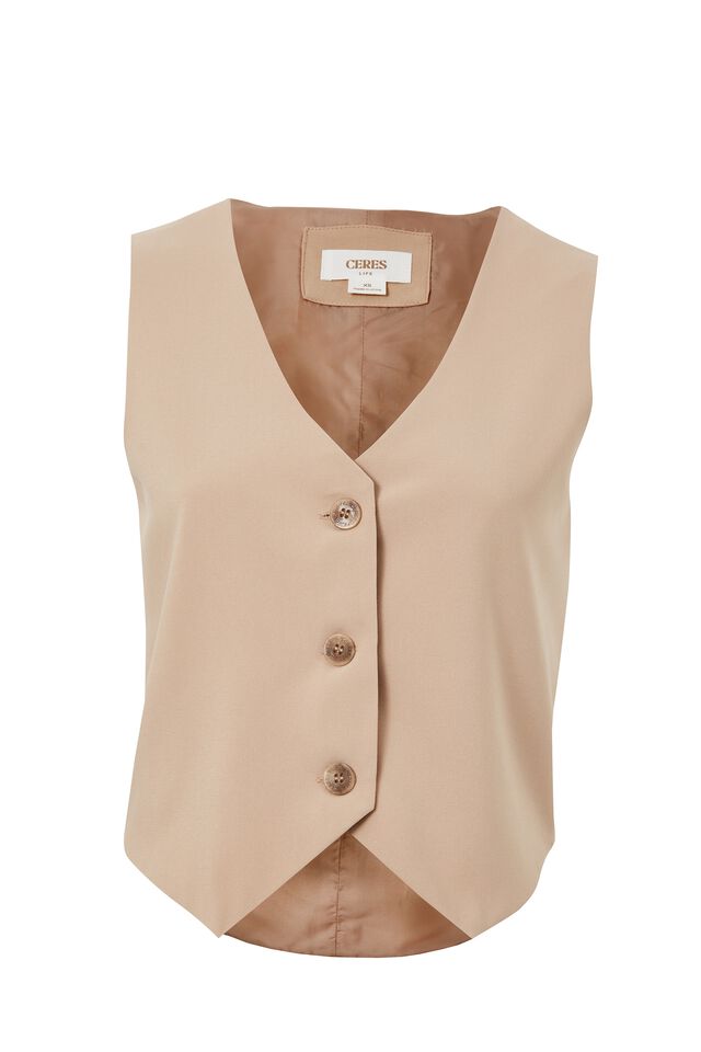 Vest in Camelette