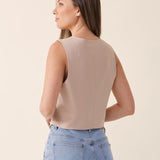 Vest in Camelette