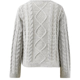Enid Cable Knit Henley
