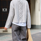 Enid Cable Knit Henley