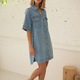 Bonnie Relaxed Shirt Dress product image 6