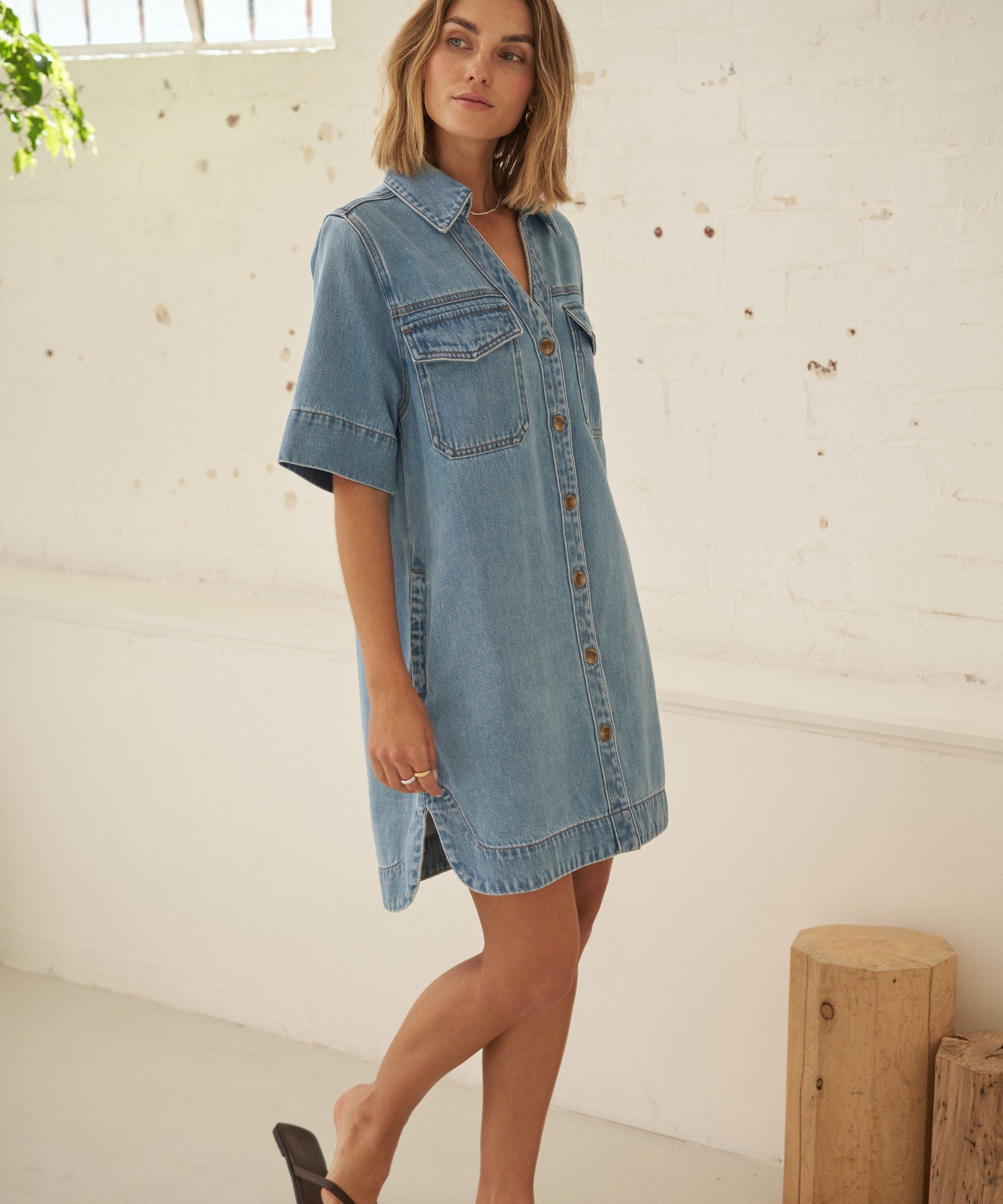 Bonnie Relaxed Shirt Dress product image 6