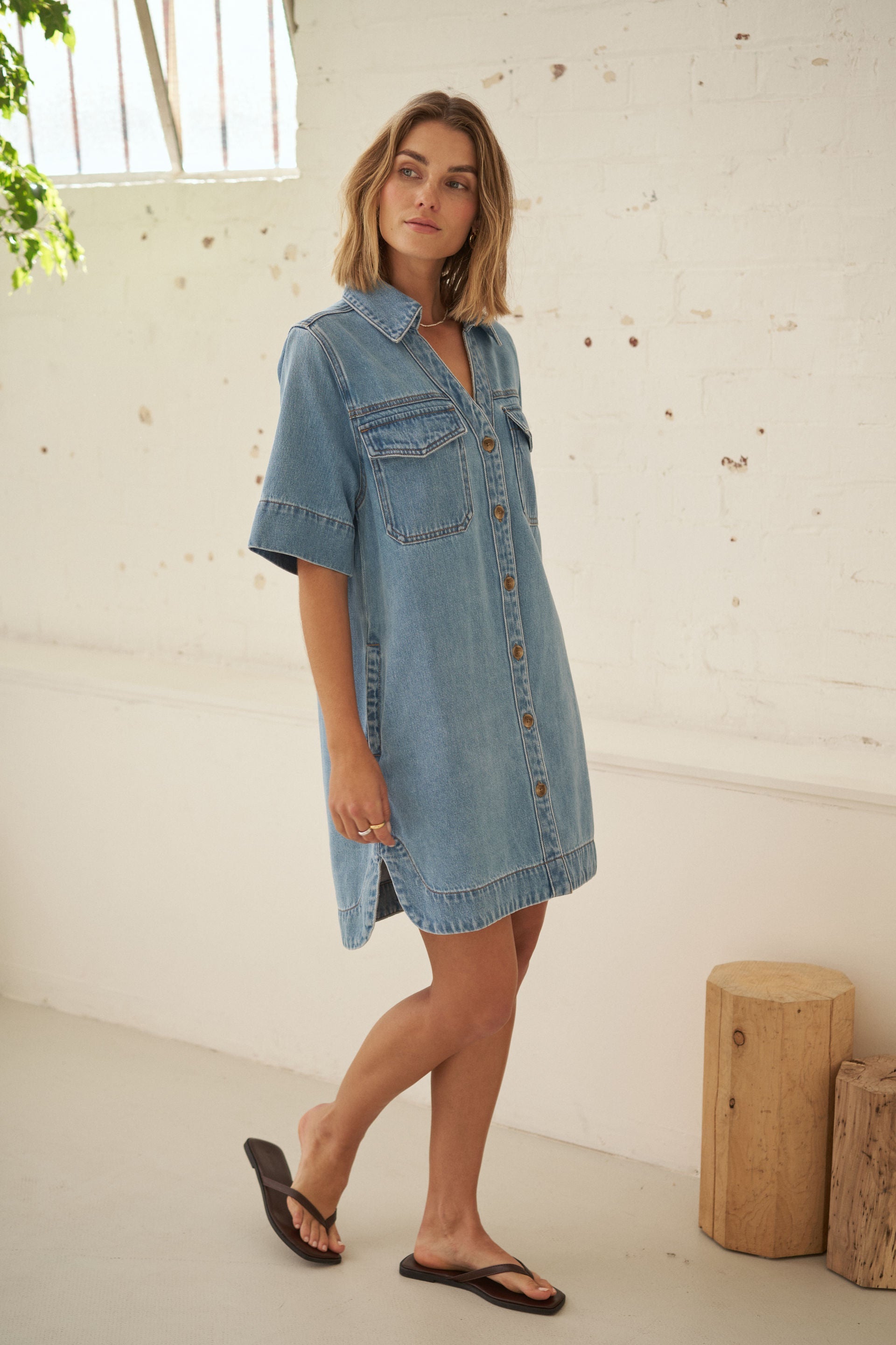 Bonnie Relaxed Shirt Dress product image 6