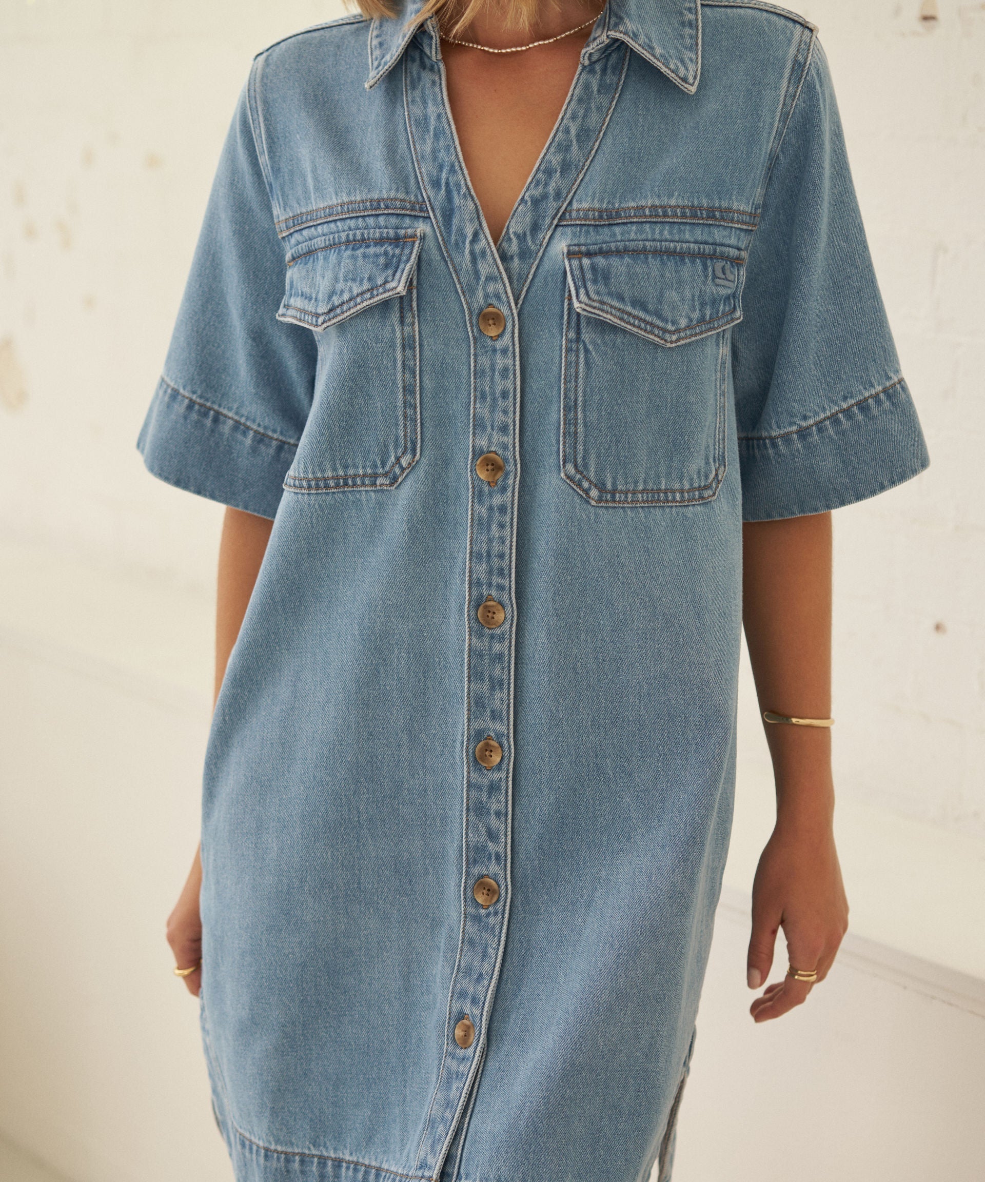 Bonnie Relaxed Shirt Dress product image 8
