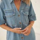 Bonnie Relaxed Shirt Dress product image 10