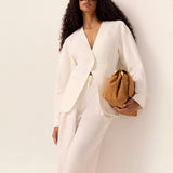 Cecilia Blazer in White