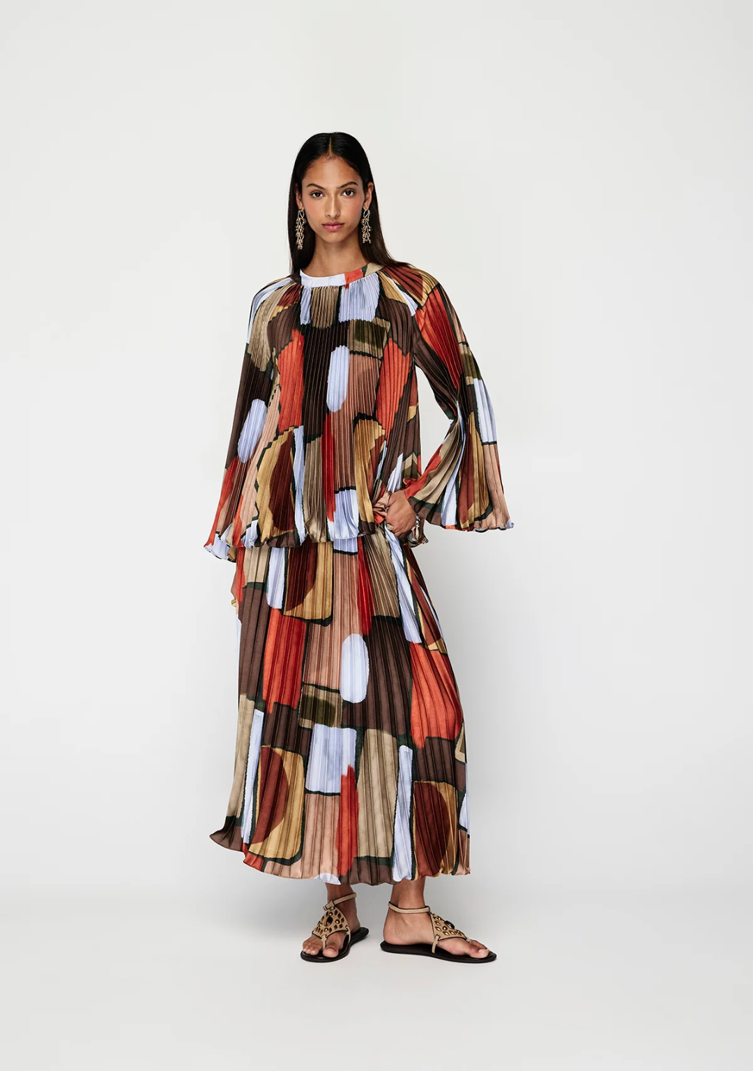 Koa Pleated Blouse