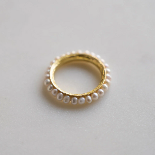 Eternity Pearl Ring