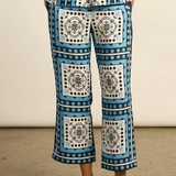 Tide Pant in Bay Scarf