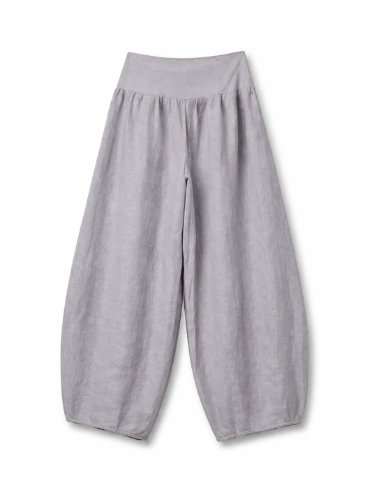 Sydney Linen Pant in Pearl