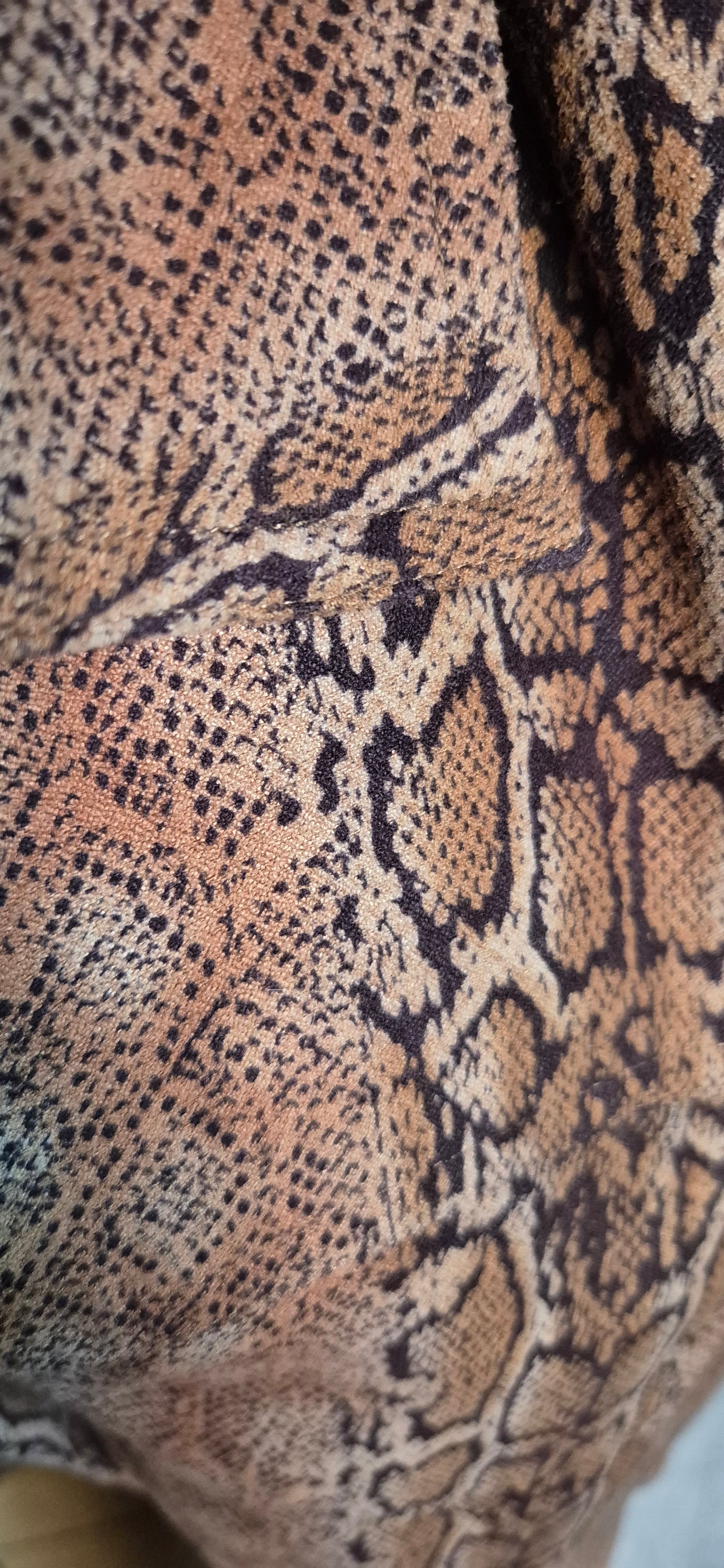 Python Print Jacket - preloved