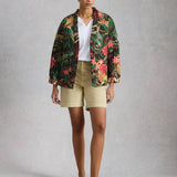 Printed Quilted Reversible Jacket
