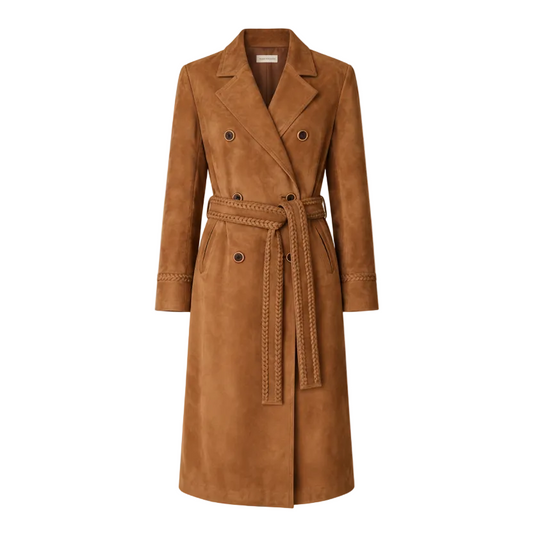 Nola Suede Coat - Preorder