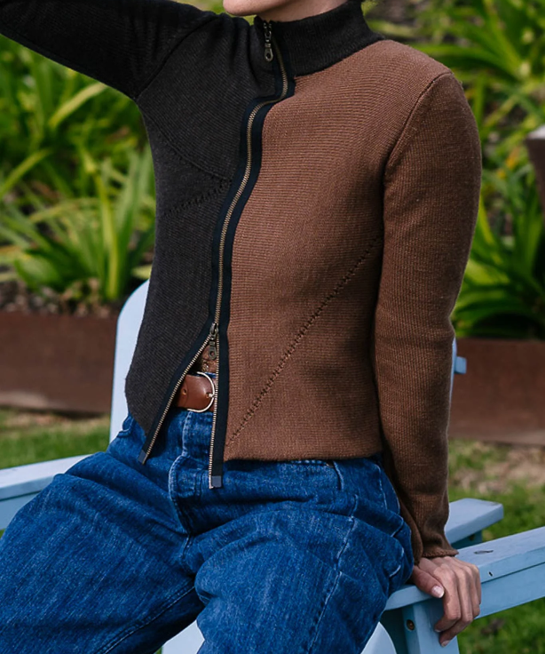 Elliot Zip Knit