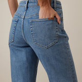 Sydney Straight Leg Jean in Vintage Blue